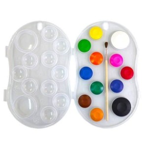 Aquarela 12 Cores Com Pincel | Acrilex