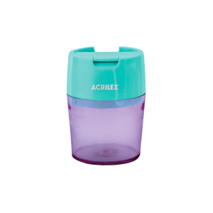 Apontador Duplo de Metal com Depósito Sortido | Acrilex