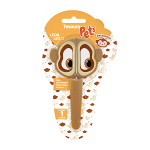 Tesoura Escolar Pets | Leonora