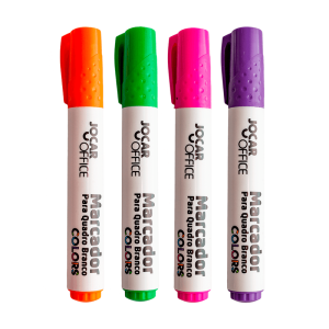 Marcador Para Quadro Branco Colors Estojo 4 cores | Jocar
