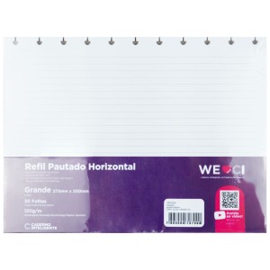 Refil Pautado A5 My Frame 120g | Caderno Inteligente