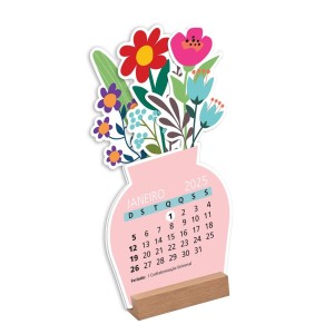Calendário Vasinho Flores | Fina Ideia