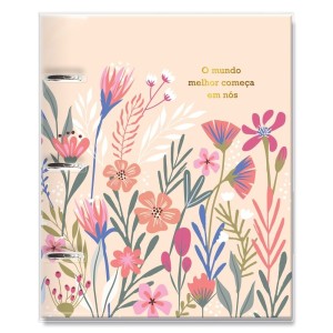 Caderno Argolado Primavera | Fina Ideia