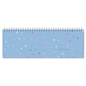 Planner Organizador Semanal Corações Holográficos | Fina Ideia