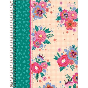 Caderno Universitário 1 Matéria Le Vanille 80 Folhas | Tilibra