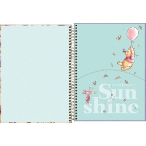 Caderno Universitário 1 Matéria Pooh 80 Folhas | Tilibra