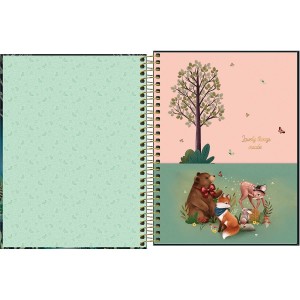 Caderno Colegial 1 Matéria Loveland 80 Folhas | Tilibra