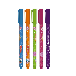 Kit de Caneta Gel 0.6 c/ 5 cores Fini | Leonora