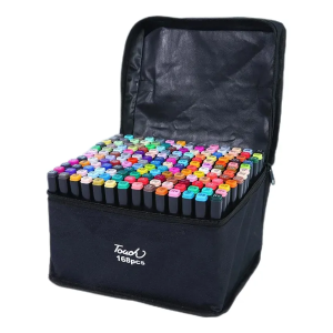 Estojo Canetas Touch 168 Cores | Importado