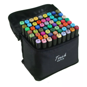 Estojo Canetas Touch 60 Cores | Importado