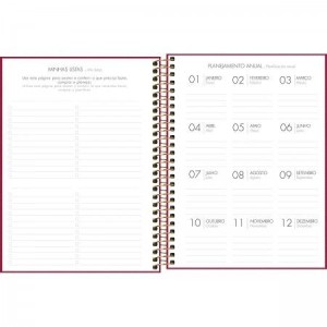 Agenda Executiva Espiral Diária M7 Lume 2026 | Tilibra