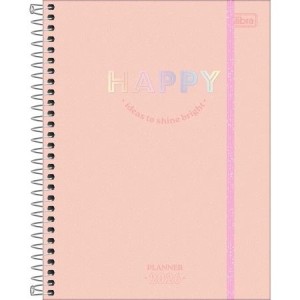 Planner Espiral M7 Happy 2026 | Tilibra