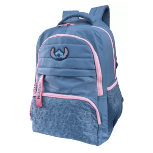 MOCHILA COSTA AZUL STITCH MJ47483SC SM0200UN | LUXCEL