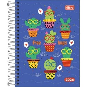 Agenda Espiral Diária M4 D+ Feminina 2026 | Tilibra