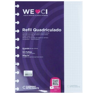 Refil Quadriculado | Caderno Inteligente