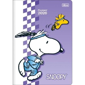 Planner Grampeado M7 Snoopy 90g 2026 | Tilibra
