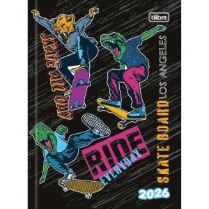 Agenda Costurada M4 Spice Masculina 2026 | Tilibra 