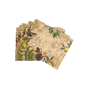 Papel Perfumado para Gavetas Verbena e Limão Siciliano 5 Folhas | Dani Fernandes e Animativa