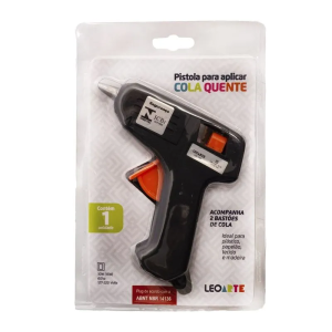 Pistola Para Cola Quente Pequena Refil Fino Und | Leoarte