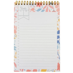 Bloco Planner Tarefa Flores 21X14CM | Interponte