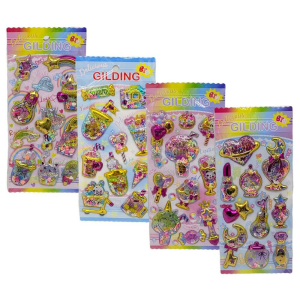 Adesivo 4D Decorado C/ Miçangas