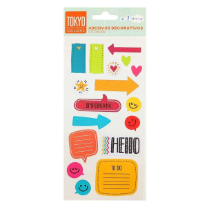 Adesivo Decorativo em Plástico