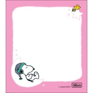 Bloco Tilembrete Snoopy 80X91mm 100 Folhas | Tilibra