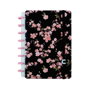 Caderno Inteligente A5 By Gocase Classical Rose Black | Caderno Inteligente